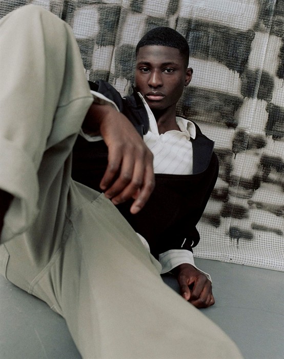 Oxford Sune Stribet Skjorte